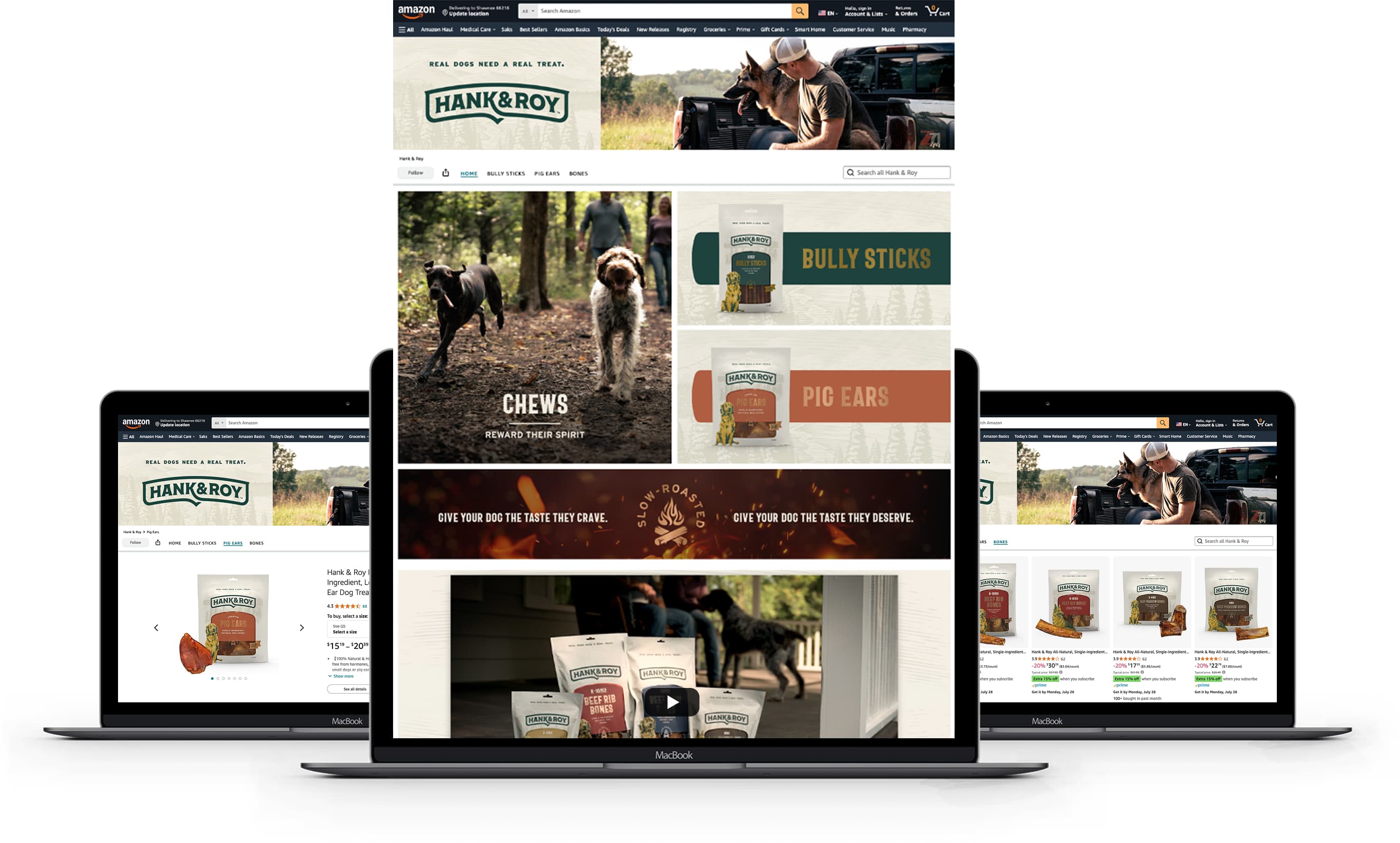 Hank and Roy Store on Amazon